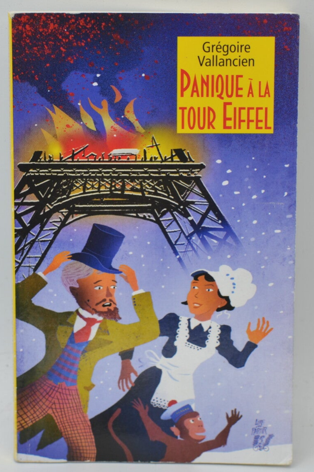 Panique à la tour Eiffel - Grégoire Vallancien - 2023 - livre