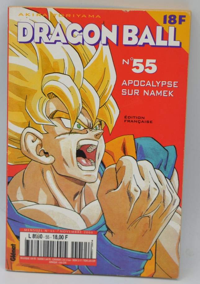 Apocalypse sur Namek - tome 55 - Dragon Ball - Akira Toriyama - 2000 - livre Manga