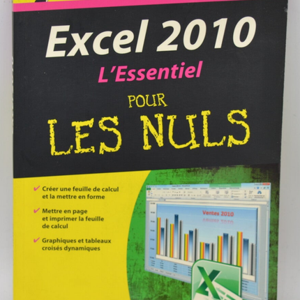 Excel 2010 L'essentiel Pour les nuls - Greg Harvey - 2010 - livre