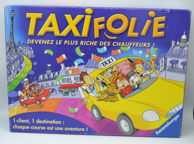 Taxi Madness - Brettspiel