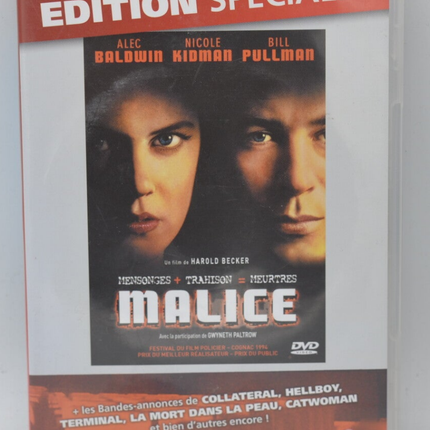 Malice - Harold Becker - Alec Baldwin - Nicole Kidman - Thriller - dvd