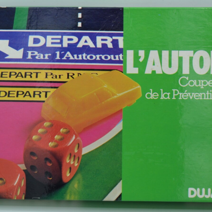 L'autoroute Coupe d'or de la prévention routière - jeu de société