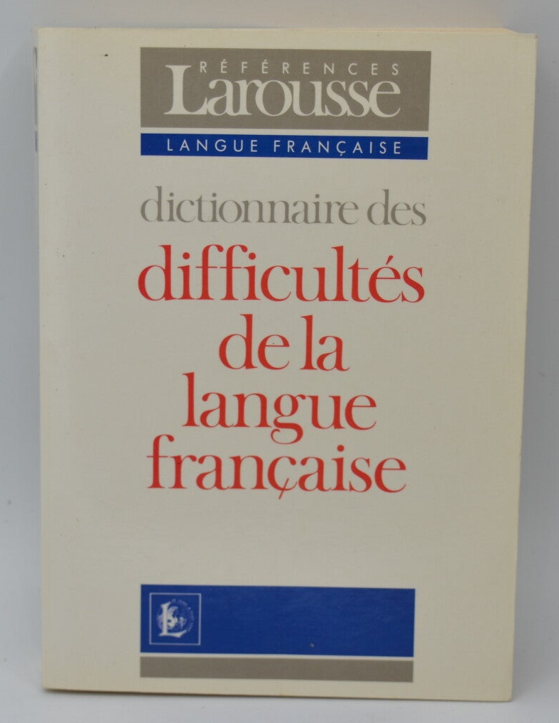Dictionnaire des difficultés de la langue française - Adolphe Thomas - 1991 - livre