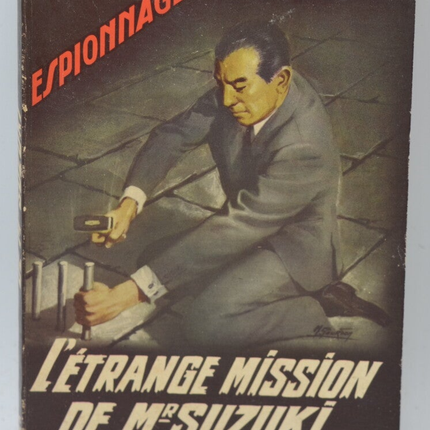L' étrange mission de Mr Suzuki - J.P. Conty - 1969 - livre