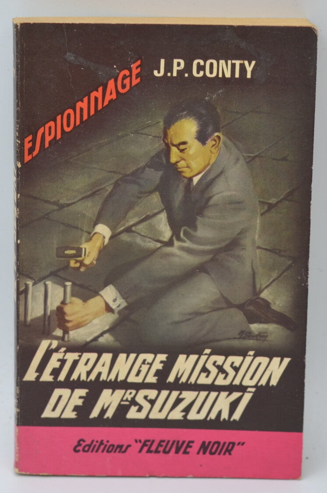 L' étrange mission de Mr Suzuki - J.P. Conty - 1969 - livre