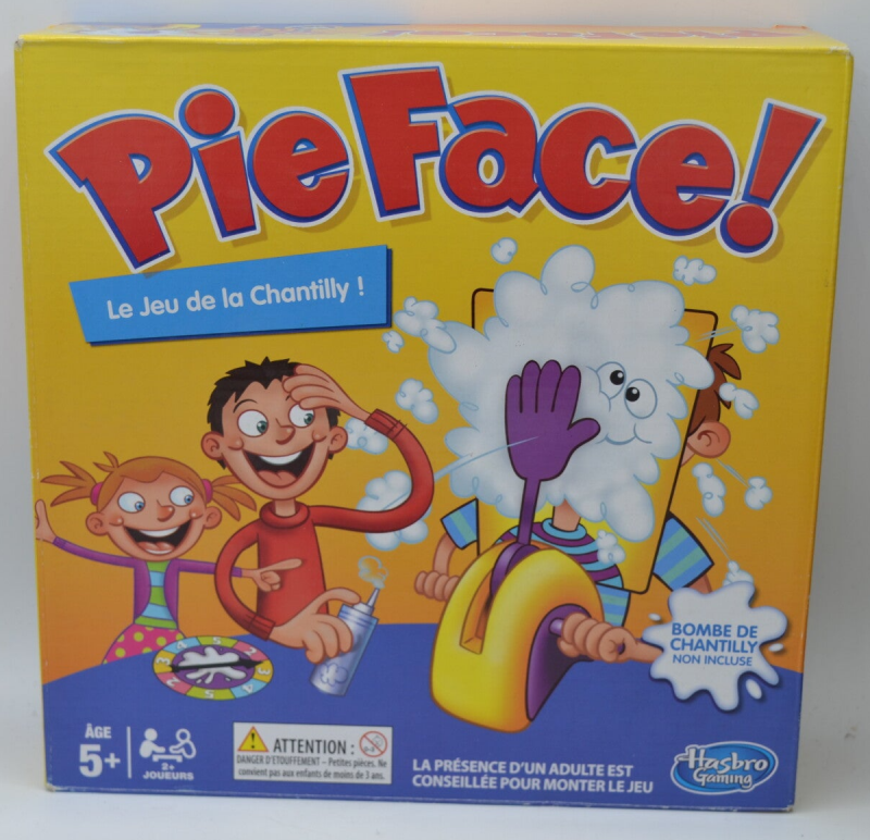 Pie Face - The Chantilly Game - board game