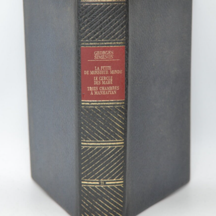 The Flight of Mr. World - The Mahé Circle - Three Rooms in Manhattan - Complete Works - Volume 21 - Georges Simenon - 1969 - book
