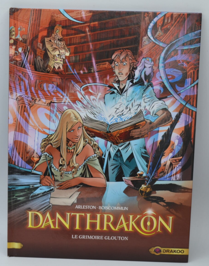 Danthrakon le grimoire glouton - Christophe Arleston - 2020 - livre - BD