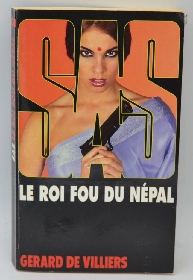 Le Roi fou du Népal - SAS - 145 - 2002 - Gérard de Villiers - livre
