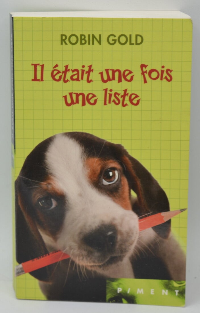 Il était une fois une liste - Robin Gold - 2013 - livre