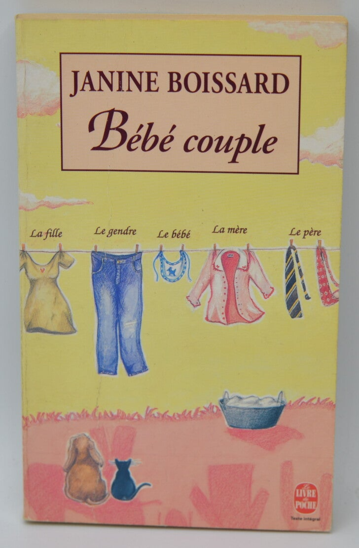 Bébé couple - Janine Boissard - 1998 - livre