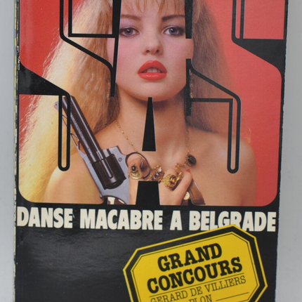 Danse macabre à Belgrade - SAS - 82 - 1986 - Gérard de Villiers - livre