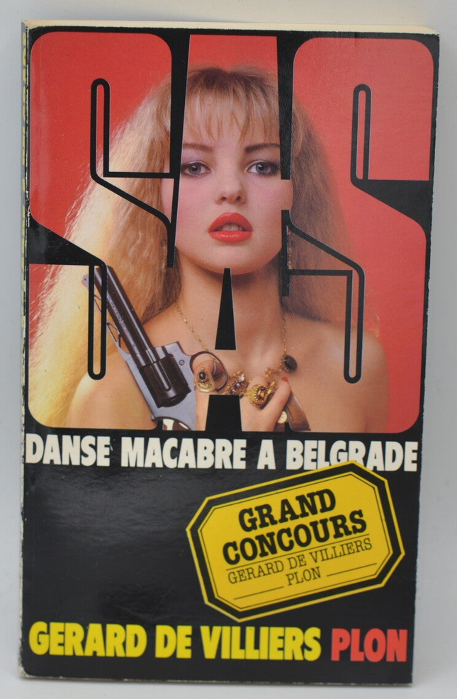 Dance of Death in Belgrade - SAS - 82 - 1986 - Gérard de Villiers - book