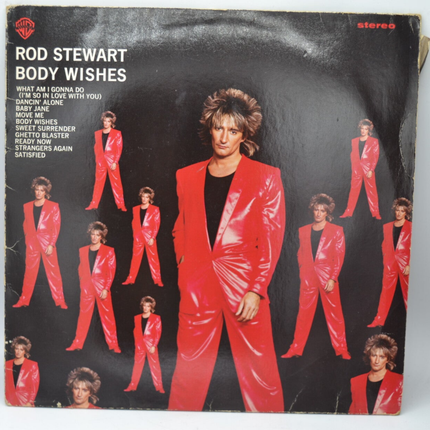 Boby Wishes Rod Stewart – 33 U/min Vinyl-Schallplatte