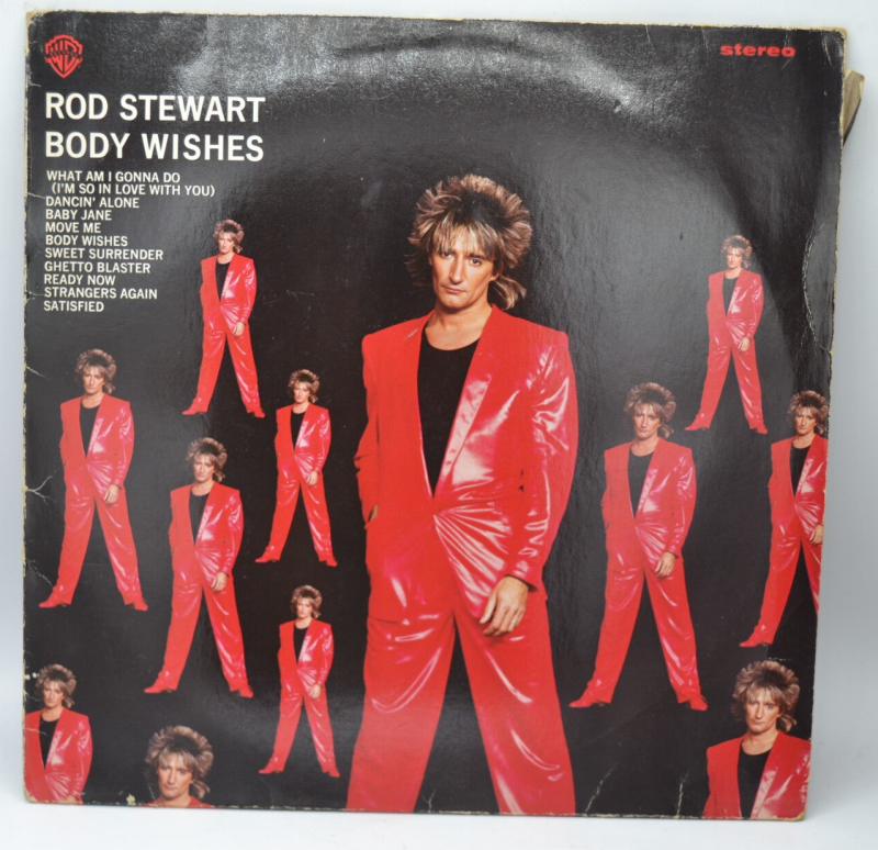 Boby Wishes Rod Stewart – 33 U/min Vinyl-Schallplatte