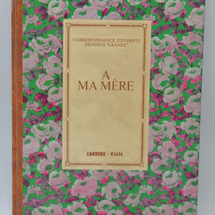 An meine Mutter. Briefwechsel erwachsener Kinder - AM Kadjar - 1988 - Buch