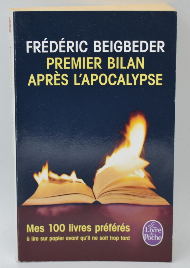 Premier bilan après l'apocalypse - Frédéric Beigbeder - 2013 - livre