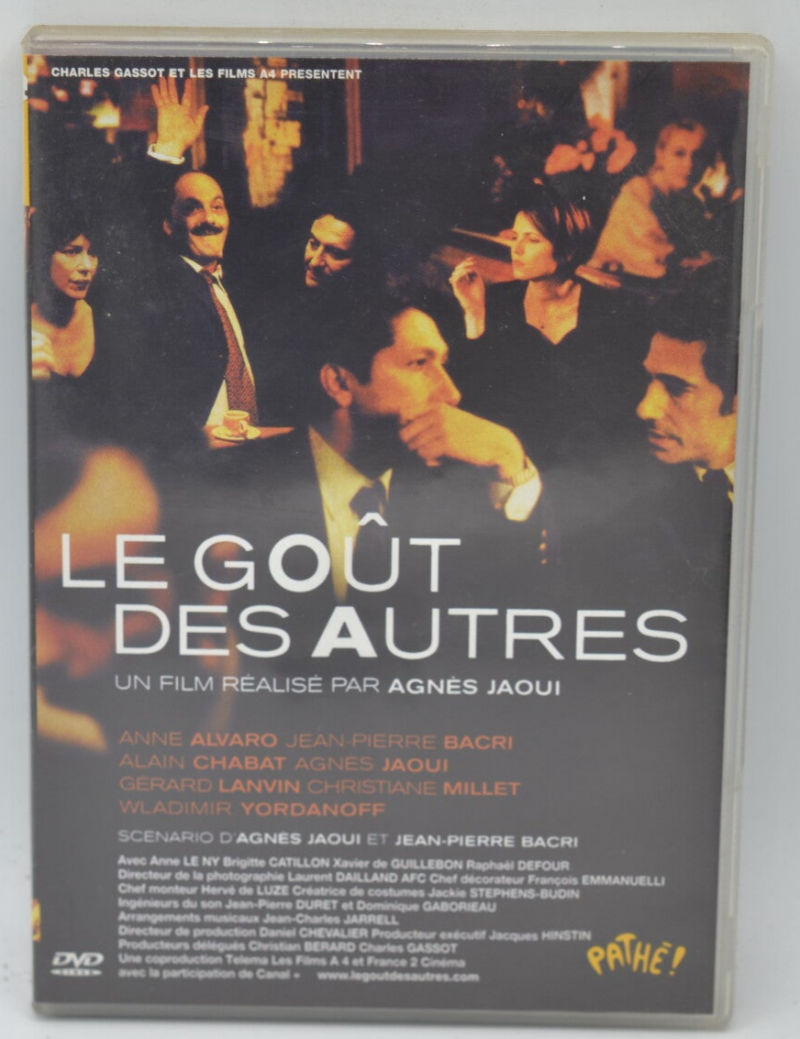 Der Geschmack der Anderen – Anne Alvaro Alain Chabat – Jean-Pierre Bacri – DVD-Comedy-Drama