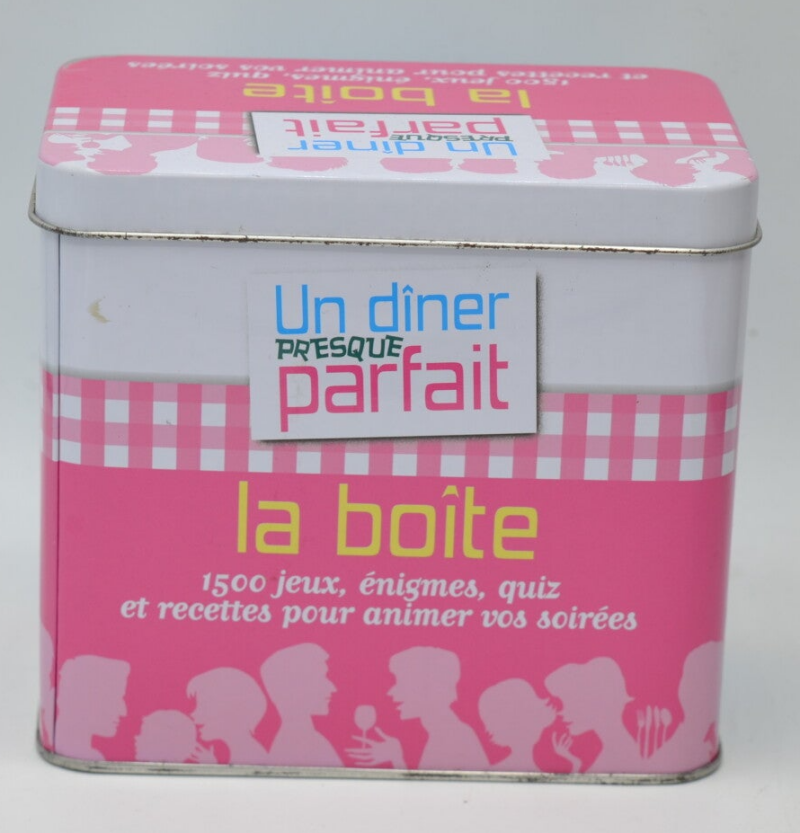 An Almost Perfect Dinner The Box - board game