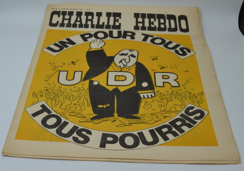 Charlie Hebdo N° 54 - Un Pour Tous, Tous Pourris - 29-11-1971 - livre magazine