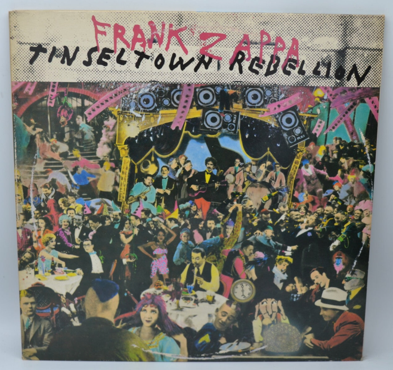 Tinseltown Rebellion Frank Zappa - 33 rpm vinyl record