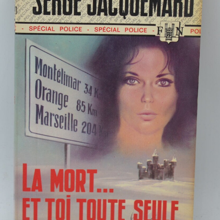 Tod… und du ganz allein - Band 1254 - 1977 - Spezialpolizei - Fleuve noir - Serge Jacquemard - Buch
