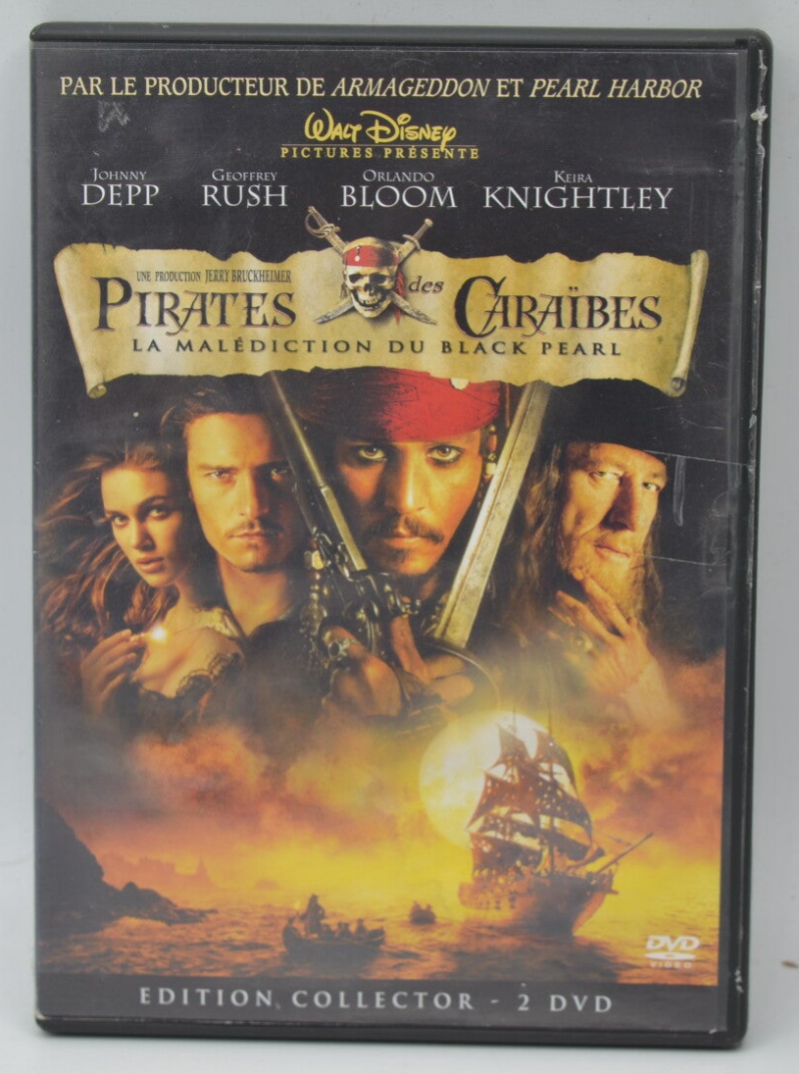 Fluch der Karibik: Der Fluch der Black Pearl – Johnny Depp – Fantasy-DVD