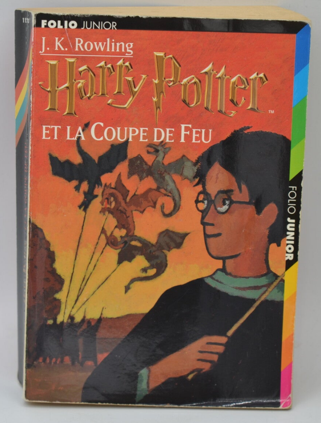 Harry Potter et la Coupe de feu – roman fantastique jeunesse magie Poudlard tournoi des trois sorciers - livre