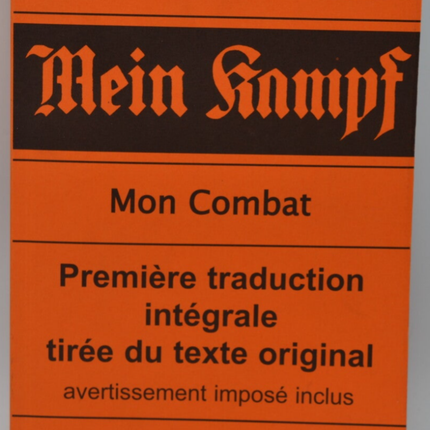 MEIN KAMPF - ADOLF HITLER - 2024 - livre neuf
