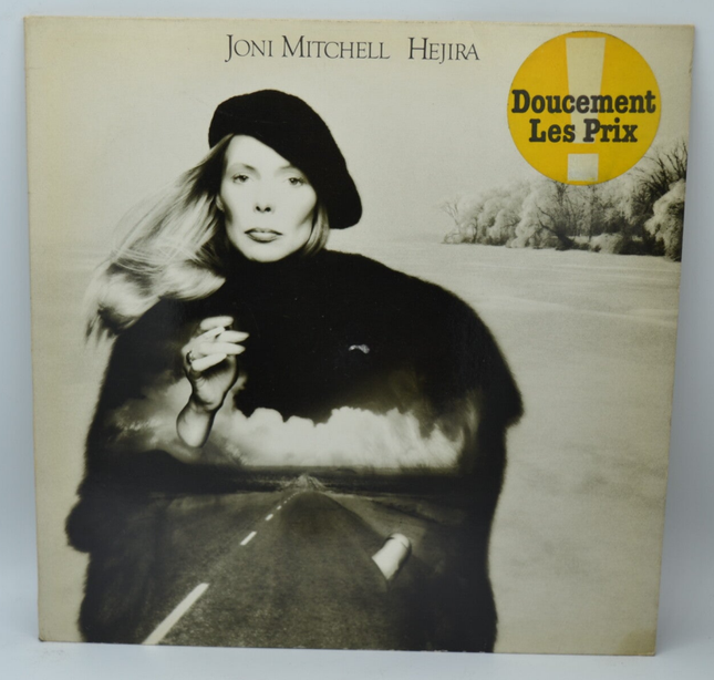 Hejira Joni Mitchell - 33 rpm vinyl record