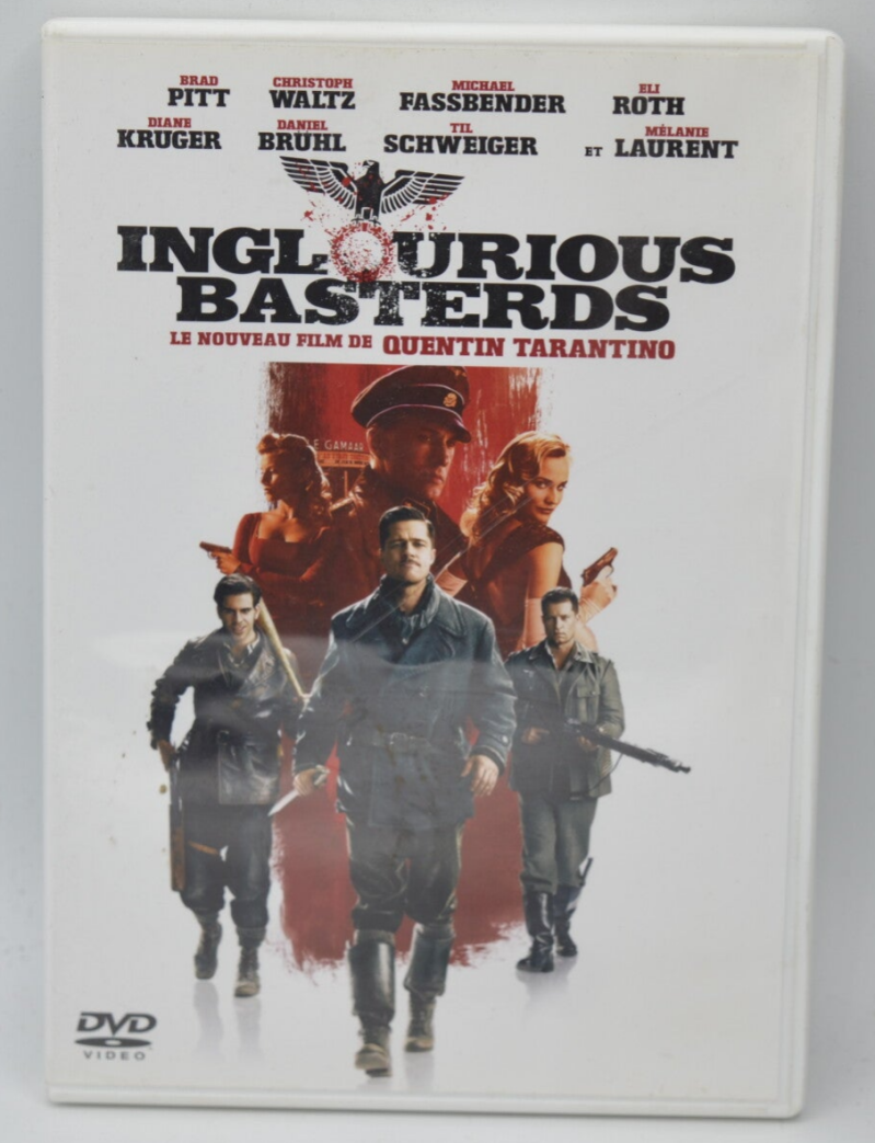 Inglorious Basterds - Brad Pitt - Diane Kruger - Mélanie Laurent - DVD - Krieg