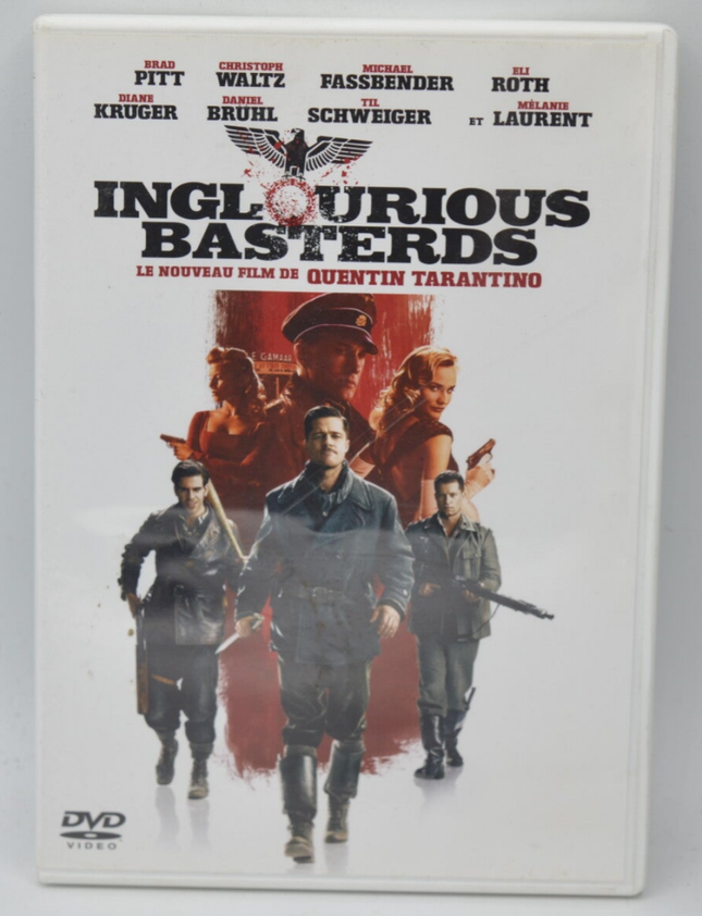 inglorious basterds - Brad Pitt - Diane Kruger - Mélanie Laurent - DVD - guerre
