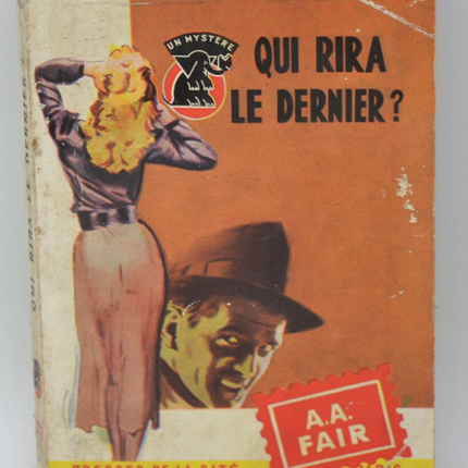 Qui rira le dernier ? - A. A. Fair - 1958 - livre