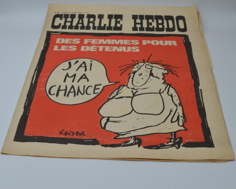 Charlie Hebdo N° 61 - Des Femmes Pour Les Détenus - 17-01-1972 - livre magazine