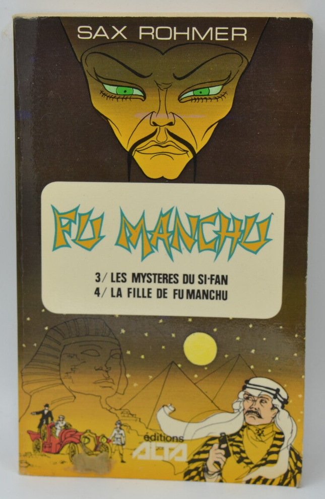 Fu-Manchu - Band 2 - Die Geheimnisse von Si-Fan - Die Tochter von Fu Manchu - Sax Rohmer - 1978 - Buch