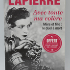 Avec toute ma colère - Alexandra Lapierre - 2023 - livre