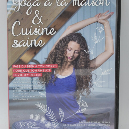 Yoga à la Maison et Cuisine Saine - Sandra Insoha - Dvd
