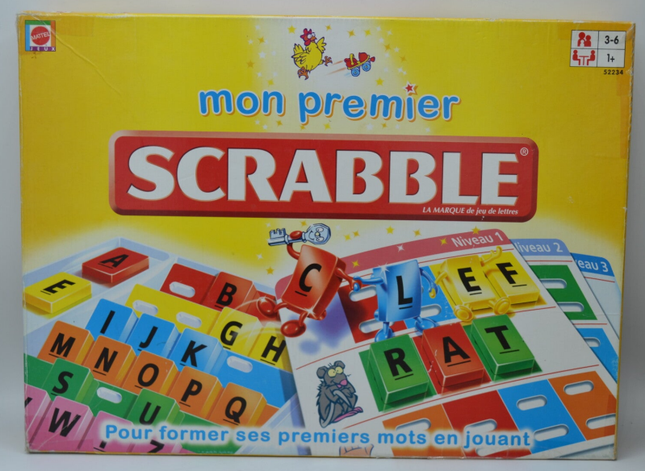Mein erstes Scrabble - Brettspiel