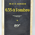 6,35 à l'ombre - M. et G. Gordon - 1959 - livre
