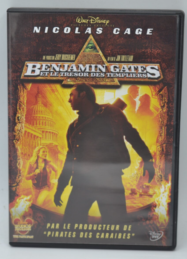 Benjamin Gates und der Schatz der Templer – Nicolas Cage – Action-DVD