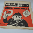 Charlie Hebdo No. 50 - Farewell Brezhnev! - 01-11-1971 - magazine book