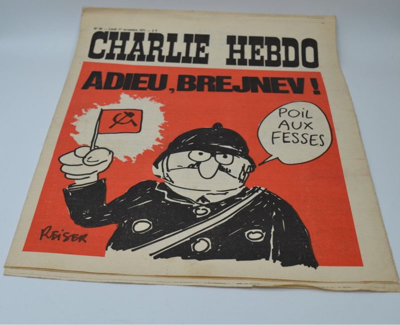 Charlie Hebdo N° 50 - Adieu Brejven ! - 01-11-1971 - livre magazine