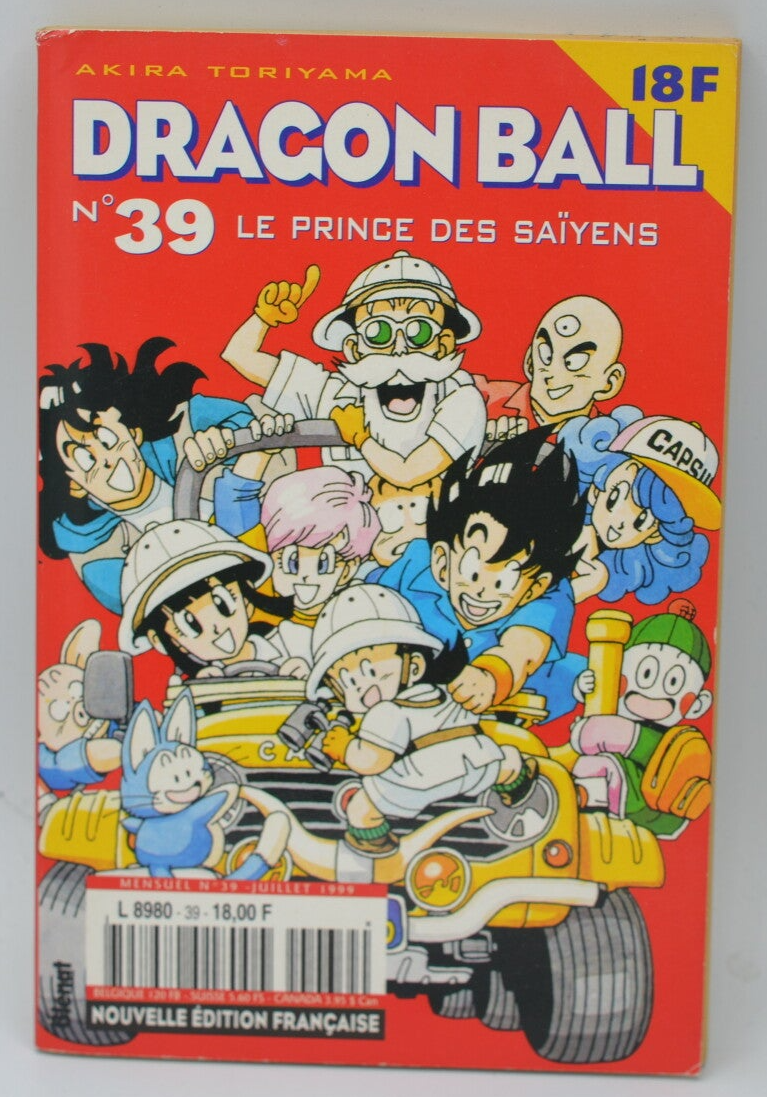 The Prince of the Saiyans - Volume 39 - Dragon Ball - Akira Toriyama - 1999 - Manga book