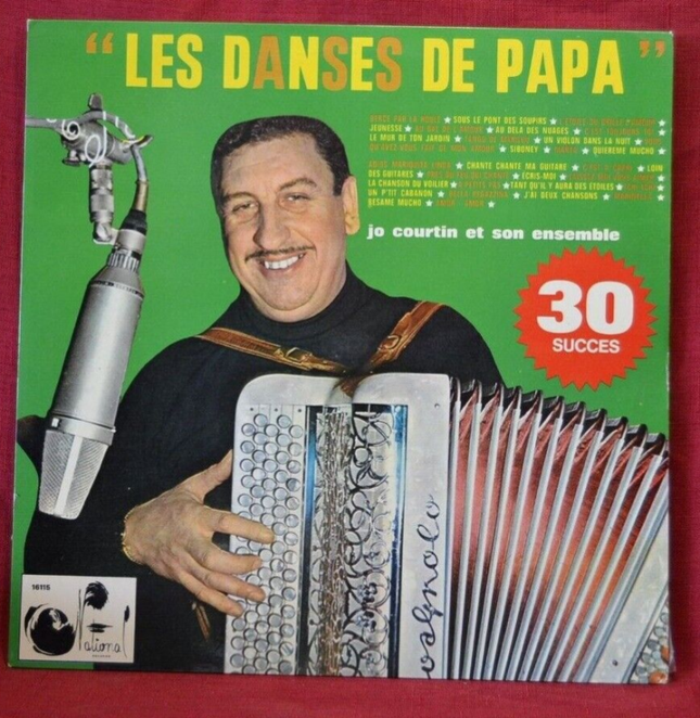 Papa Jo Courtins Tänze – Vinyl-Schallplatte mit 33 U/min