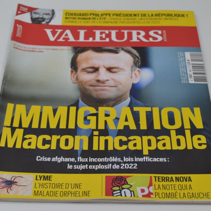 Rezension des aktuellen Magazins „Valeurs actuelles“ – Nr. 4422 – Macron ist zur Einwanderung unfähig