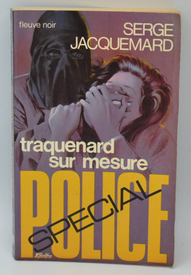 Maßgeschneiderte Falle – Band 1353 – 1977 – Polizei-Spezial – Fleuve noir – Serge Jacquemard – Buch