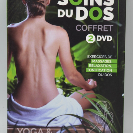 Coffret Exercices pour Le Dos - Yoga Pilates - Dvd