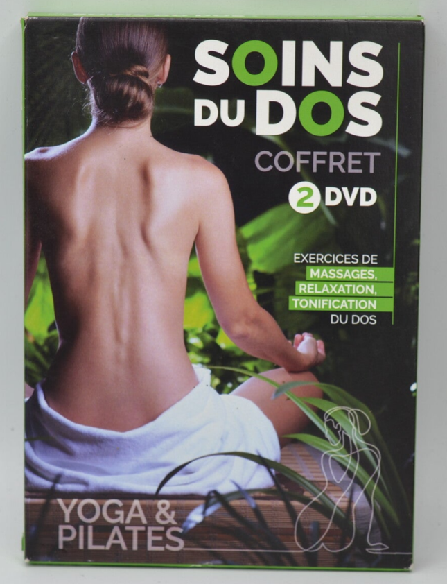 Coffret Exercices pour Le Dos - Yoga Pilates - Dvd