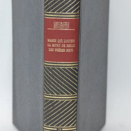 Marie Qui Louche - Der Tod von Belle - Die Rico-Brüder - Sämtliche Werke - Band 29 - Georges Simenon - 1969 - Buch