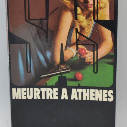 Murder in Athens - SAS - 1976 - volume 44 Gérard de Villiers - book